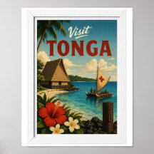 Visit Tonga Travel Vintage