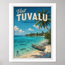 Visit Tuvalu Travel Vintage