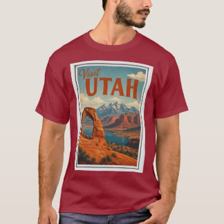 Visit Utah Travel Vintage T-Shirt