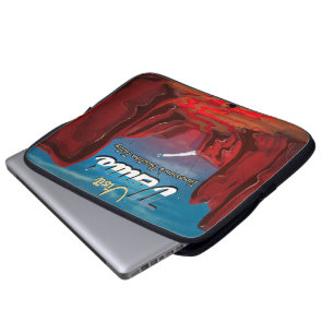 Visit Venus Vintage Poster Laptop Sleeve