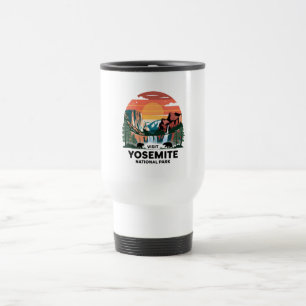 Visit Yosemite National Parc Travel Mug
