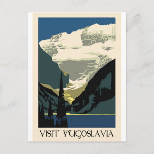 Visit Yugoslavia Postcard
