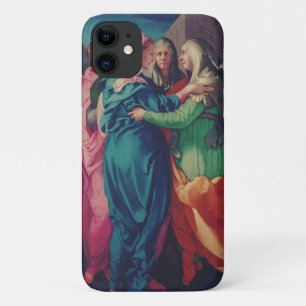 Visitation of Virgin by Pontormo Case-Mate iPhone Case