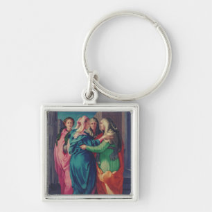 Visitation of Virgin by Pontormo  Key Ring