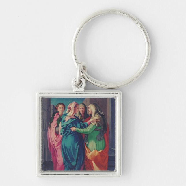 Visitation of Virgin by Pontormo  Key Ring (Front)