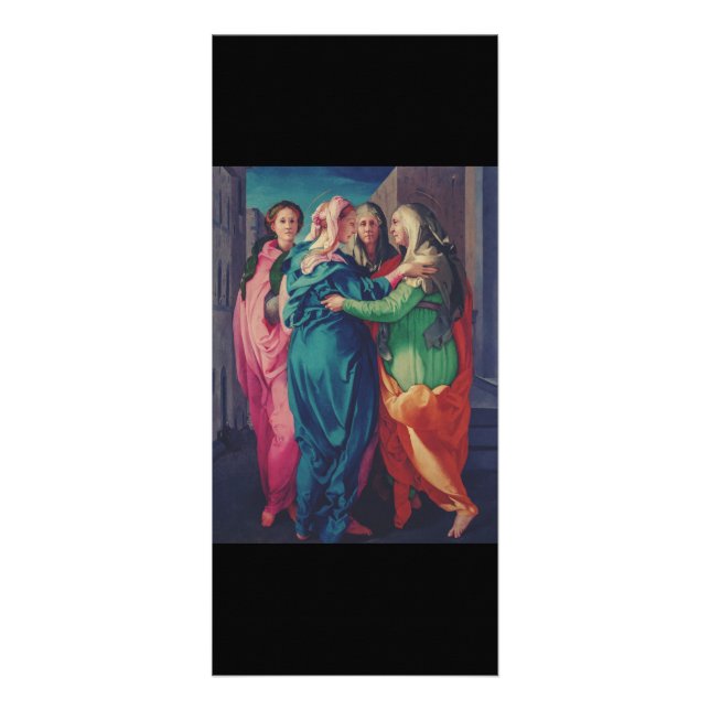 Visitation of Virgin by Pontormo  Rack Card (Front)