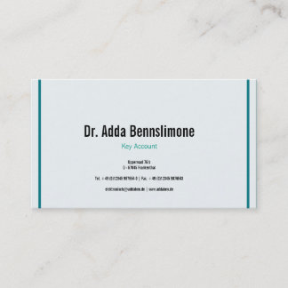 Visitenkarte Lines Business Card