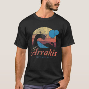 Visitez Arrakis - Vintage Distressed Surf - Dune - T-Shirt