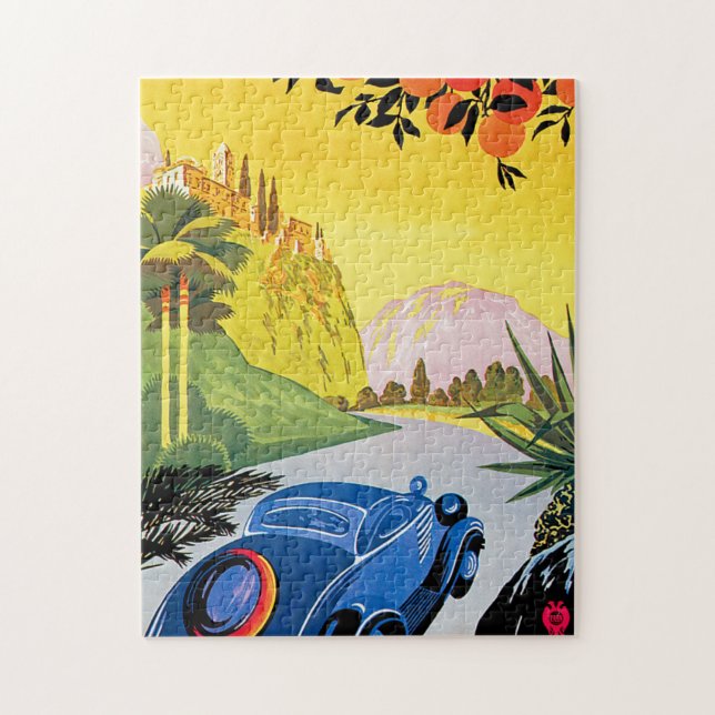 Visitez La Grece Jigsaw Puzzle (Vertical)