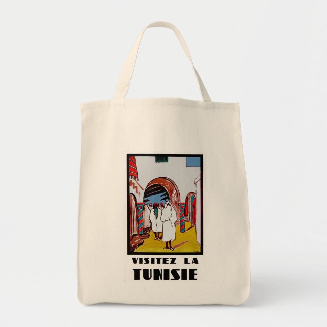 Visitez La Tunisie Tote Bag (Front)