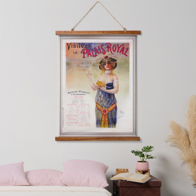 Visitez Le Palais Royal by Jean de Paleologue Hanging Tapestry (Bedroom)