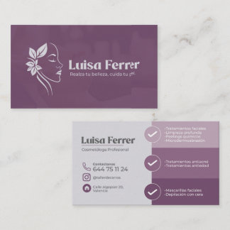 Visiting Tarjeta Business Card