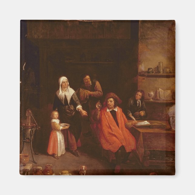 Visiting the Doctor Magnet (Front)