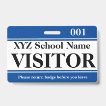 Visitor Badge