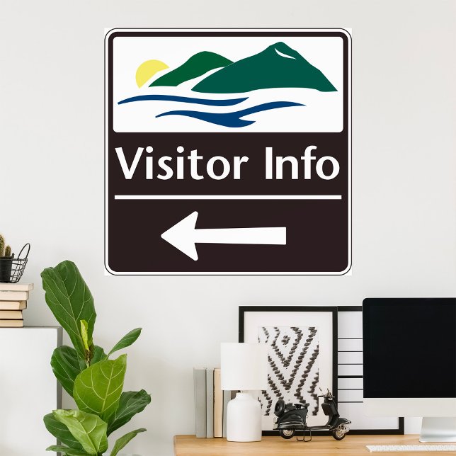 Visitor Information Sign Poster (Creator Uploaded)