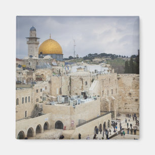 Visitors, Western Wall Plaza & Dome of the Rock Magnet