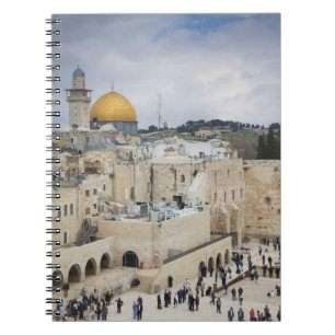 Visitors, Western Wall Plaza & Dome of the Rock Notebook