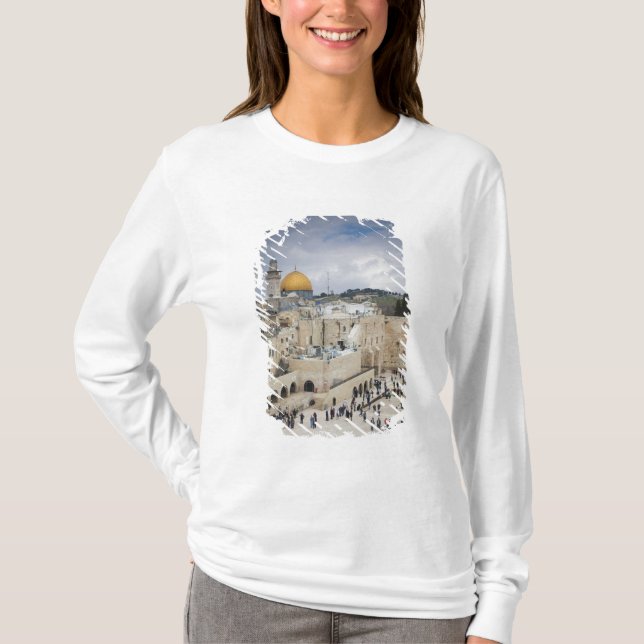 Visitors, Western Wall Plaza & Dome of the Rock T-Shirt (Front)