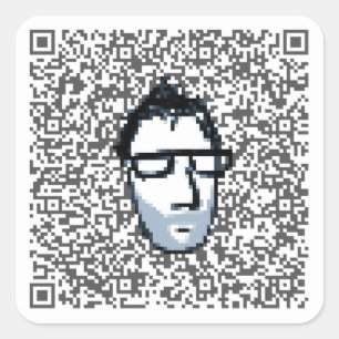 visnup qr code sticker