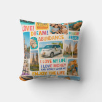 Vison bord on your pillow