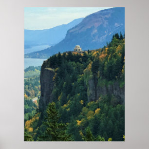 Vista House at Crown Point, Oregon Poster