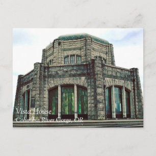 Vista House, Columbia River Gorge, OR Postcard