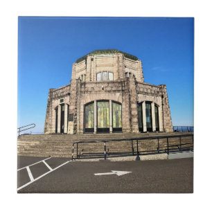 Vista House, Columbia River Gorge, Oregon Tile