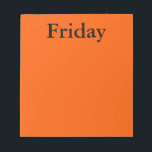 Visual Calendar Tools Day of the Week Friday Notes<br><div class="desc">Visual Calendar Tools Days of the Week Friday Notes - for Visual Language Colour Coded Calendar Adaptive Living Tools CricketDiane Art and Design - Friday, Calendar, Days of the Week Notepads, Visual Calendar Tools, Today is Notepads, Visual Identifiers Days of the Week Tools, Visual Colour Coded Organising Tools Calendar Notepads,...</div>