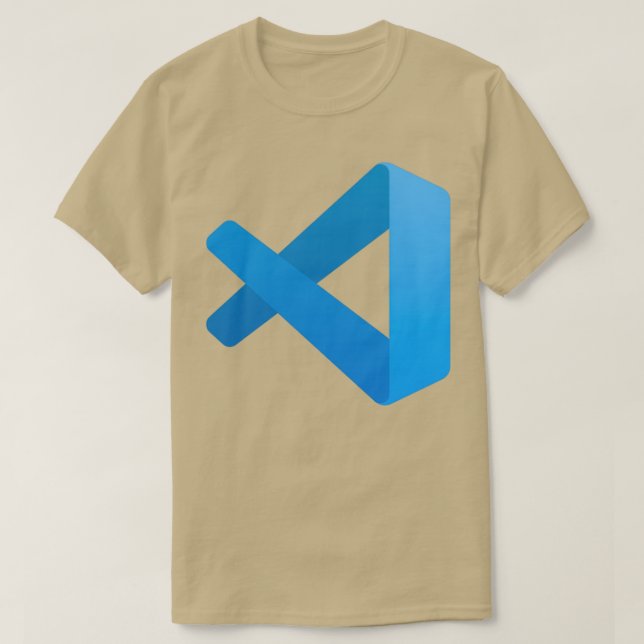 Visual Code Studio T-Shirt (Design Front)
