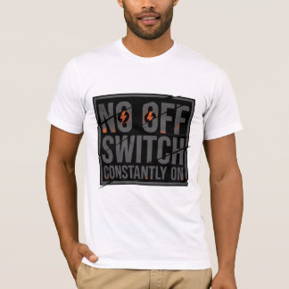 VISUAL CONCEPT: Oversized distorted lettering with T-Shirt