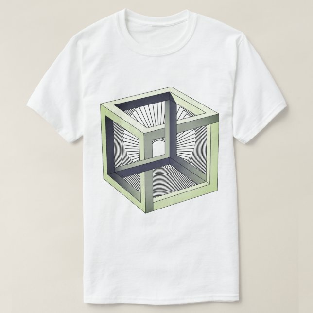 Visual Cub on a Endless Labyrinth T-Shirt (Design Front)
