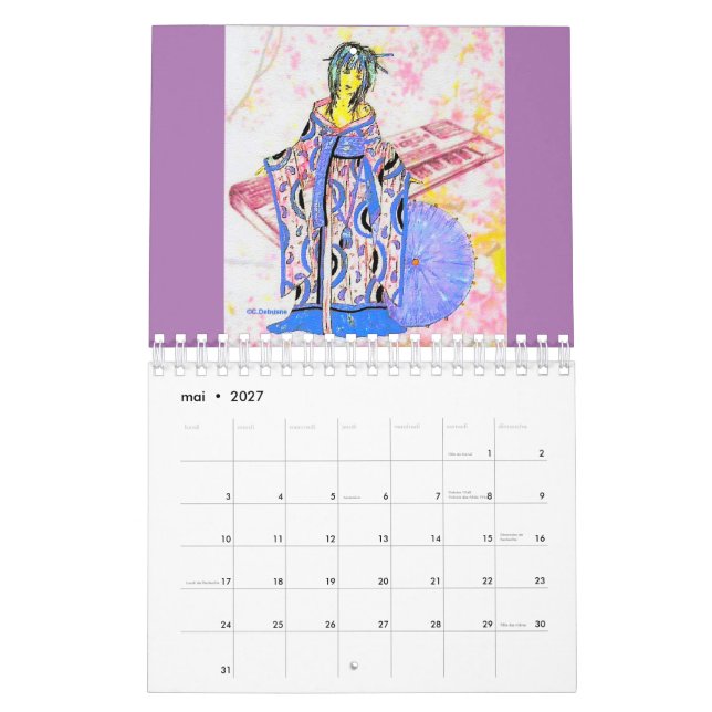 VISUAL KEI CALENDAR (May 2027)
