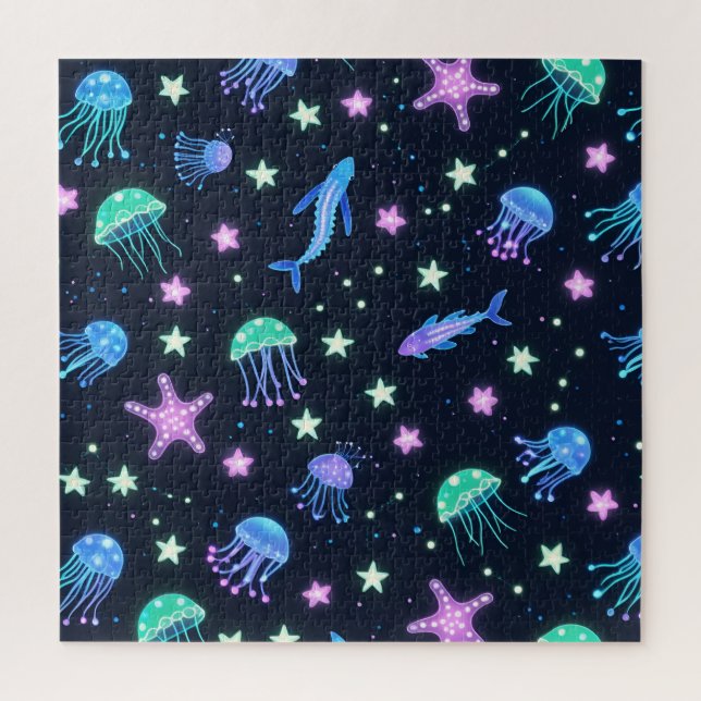 Visual Narratives of Marine Myths and Legends Jigsaw Puzzle (Vertical)