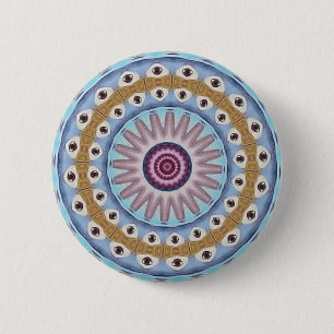 Visual Prayer Design 6 Cm Round Badge