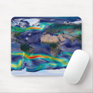 Visualisation Of Global Winds. Mouse Pad