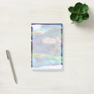 Visualisation Of Global Winds. Post-it Notes