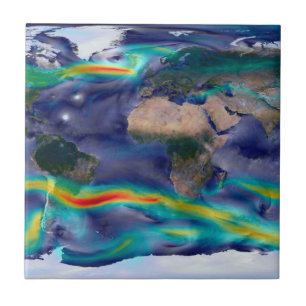 Visualisation Of Global Winds. Tile