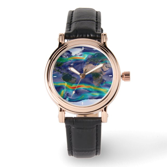 Visualisation Of Global Winds. Watch (Front)