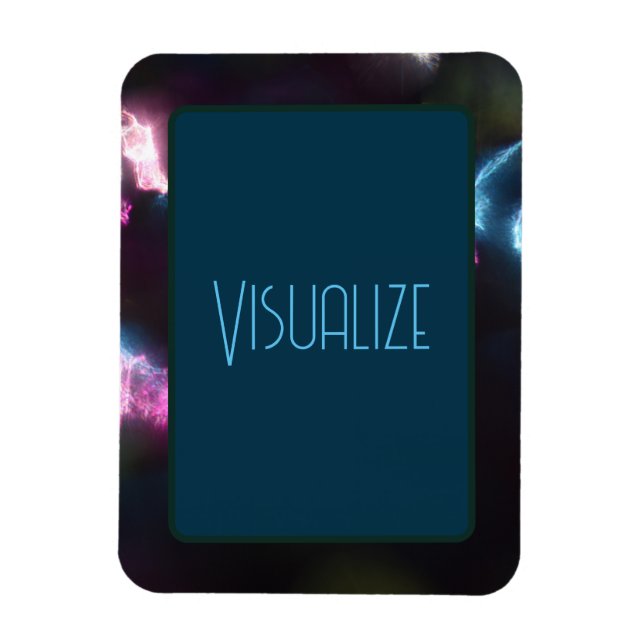 "Visualise" Flexible Photo Magnet (Vertical)