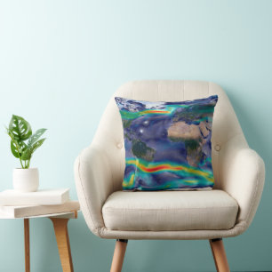 Visualization Of Global Winds. Cushion