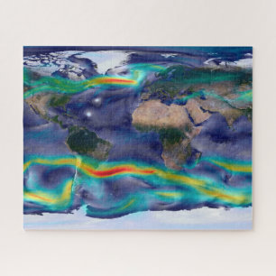 Visualization Of Global Winds. Jigsaw Puzzle