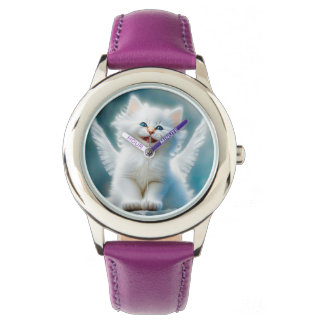 Vitage Kitten Angel Watch