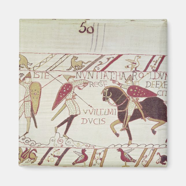 Vital informs King Harold Magnet (Front)