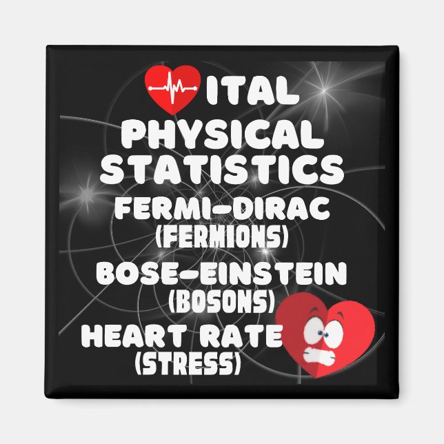 Vital Physical Statistics Magnet (Front)