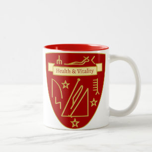 Vitality & Wellness Personalised Talisman Two-Tone Coffee Mug