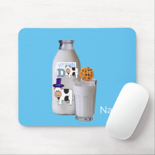 Vitamin D Milk Cow  Mouse Pad! Mouse Pad