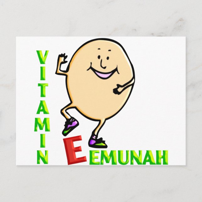 Vitamin E Postcard (Front)
