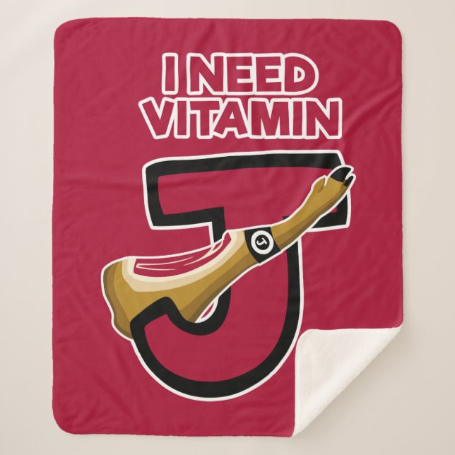 Vitamin J Sherpa Blanket (Front)