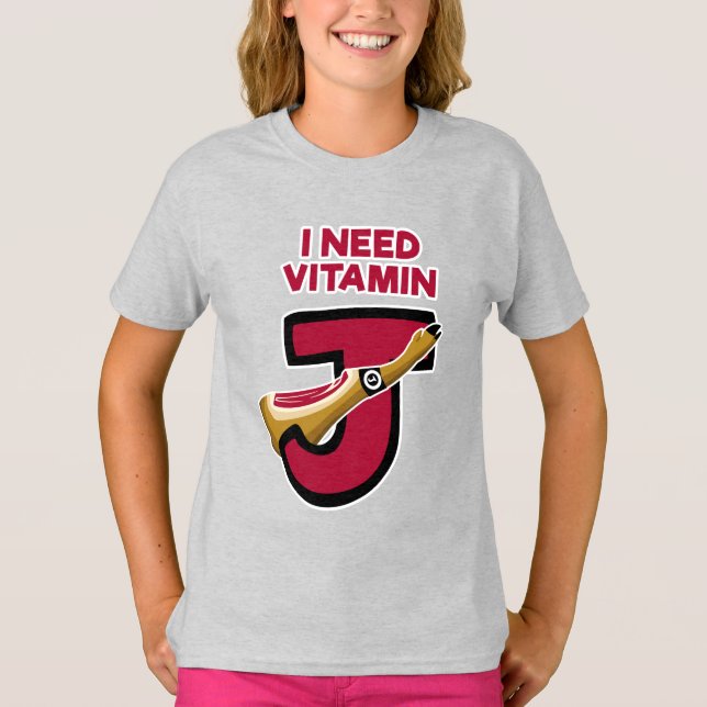 Vitamin J T-Shirt (Front)
