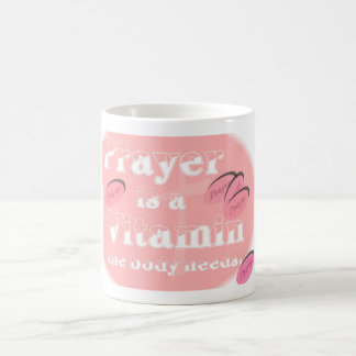 Vitamin Prayer (Pink) Mug